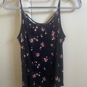 Kaileigh Black Floral Top